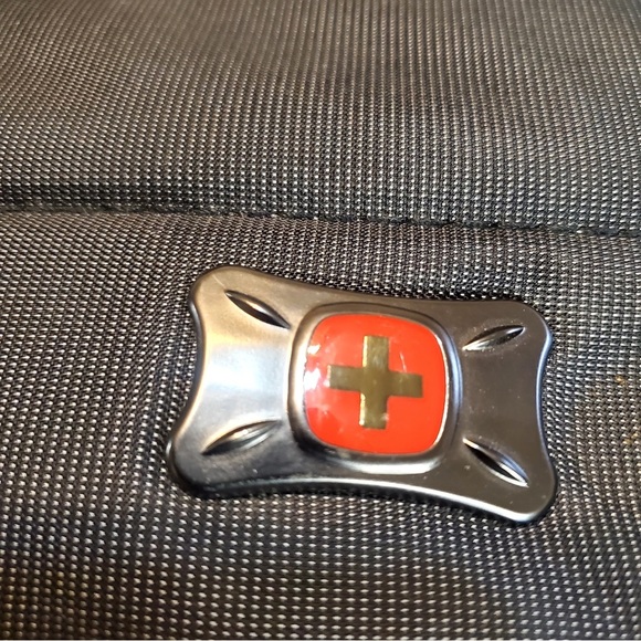 Wenger Swiss Gear  17" Laptop Bag / Case w Strap Black Nice Condition - Picture 9 of 14